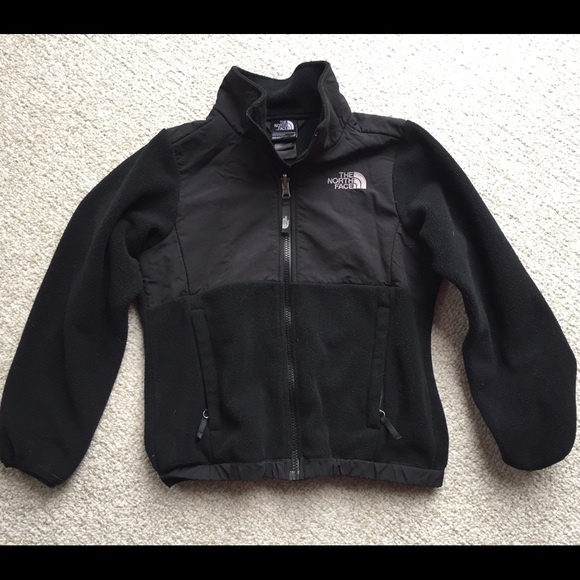 kids black north face coat
